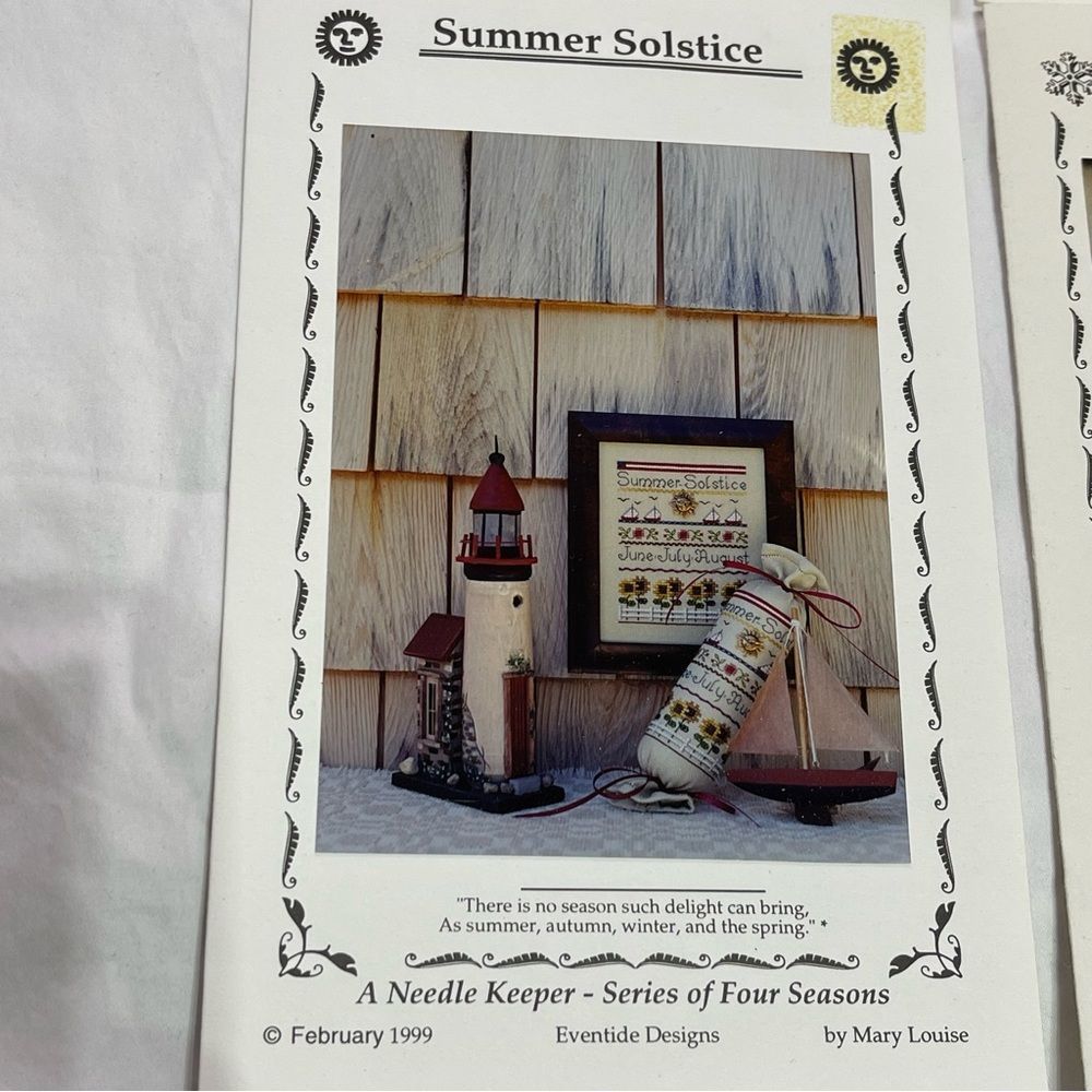 Eventides Designs Needle Keepers - Series of Four Seasons Cross Stitch P… - Picture 4 of 11